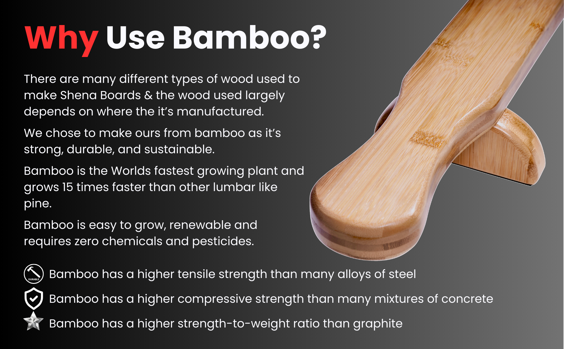 why use bamboo